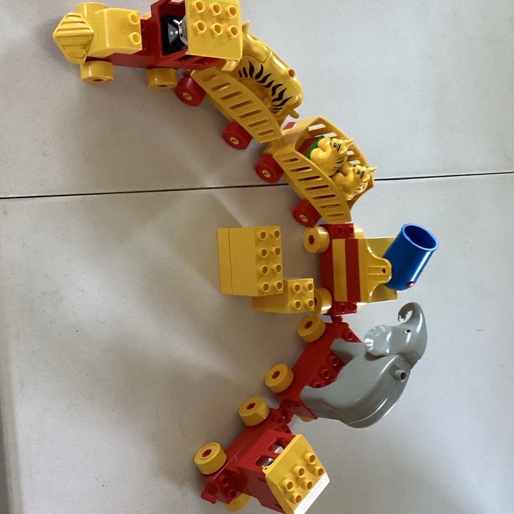 Lego Circus Animal Train Set